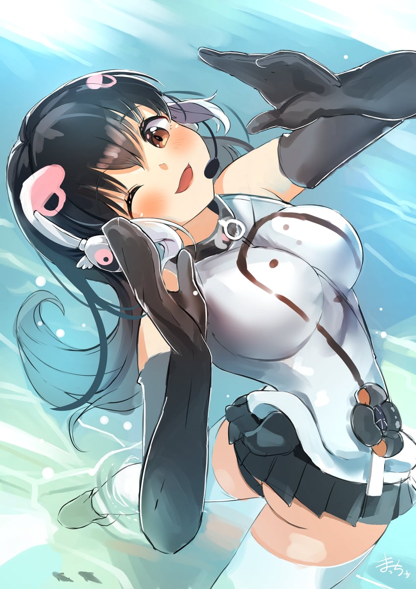 african penguin (kemono friends and 1 more) drawn by mappuri
