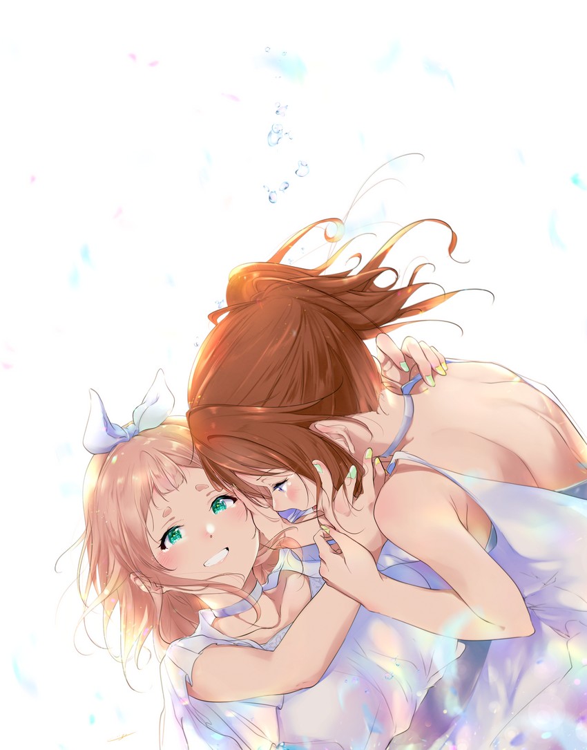 nakagawa natsuki and yoshikawa yuuko (hibike! euphonium and 1 more) drawn by kuzia_(atarayo)