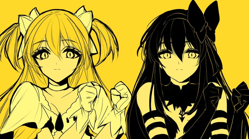 akemi homura, kaname madoka, ultimate madoka, and akuma homura (mahou shoujo madoka magica and 1 more) drawn by misteor