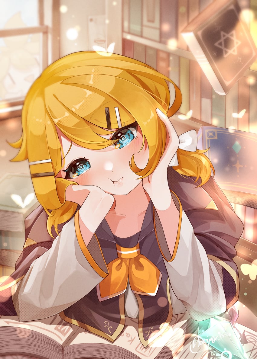 kagamine rin (vocaloid) drawn by umi_1125peinter