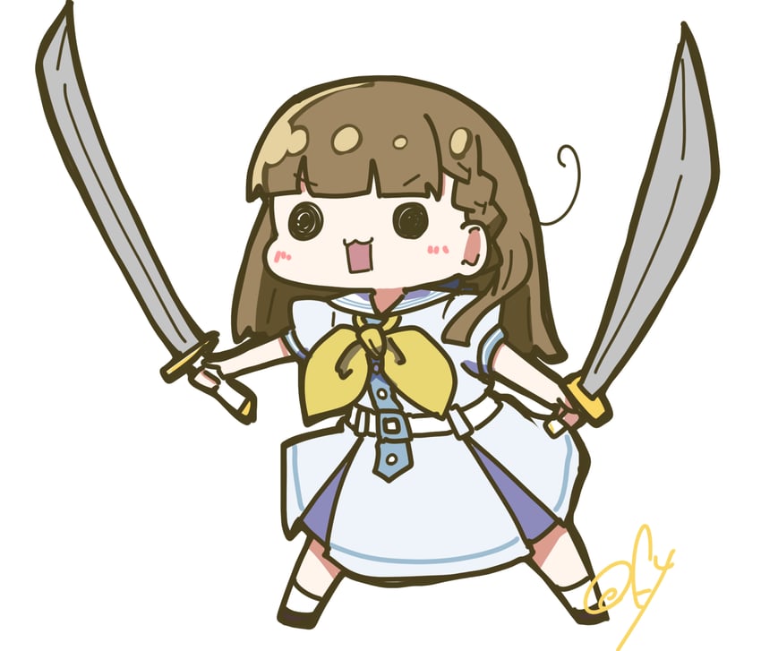 kachimachi kosuzu (love live! and 1 more) drawn by oofushi_ao