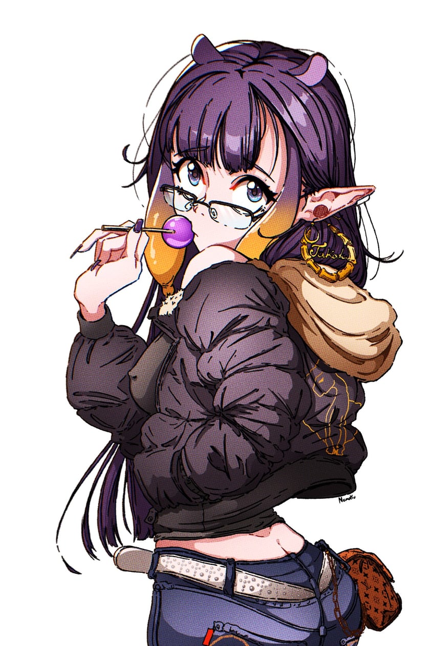 ninomae ina'nis (hololive and 1 more) drawn by nemokku
