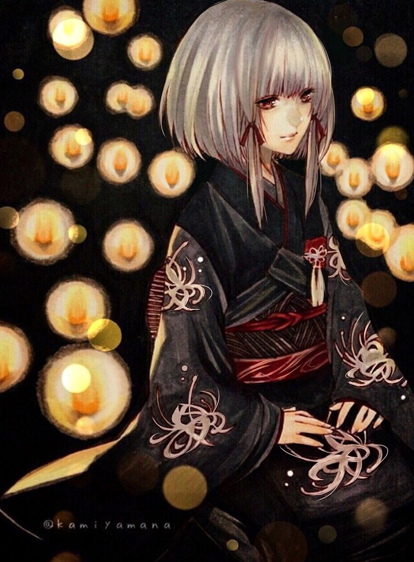 shiragiku (fatal frame and 1 more) drawn by kamiyamana