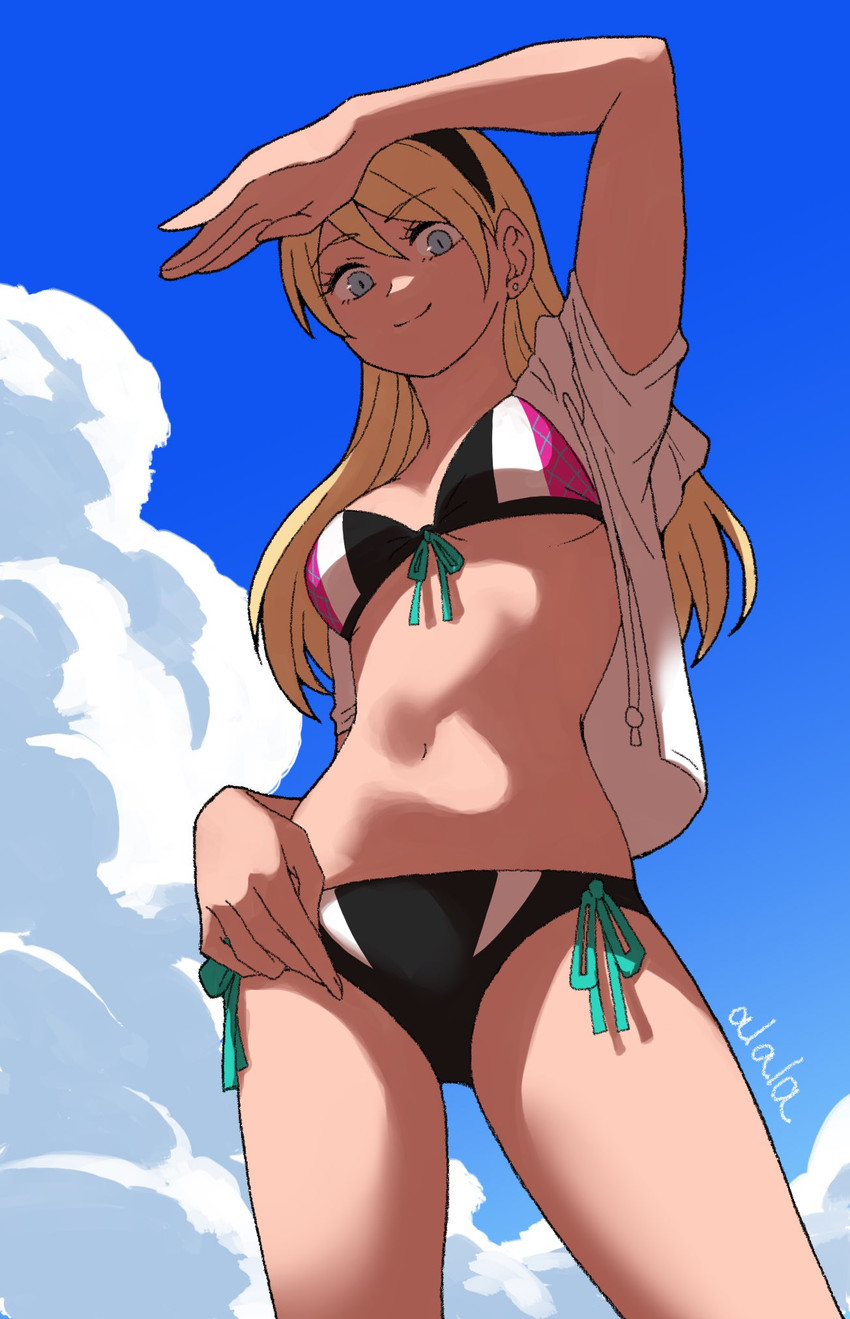 gwen stacy (marvel and 1 more) drawn by sushi_pizza_rrr