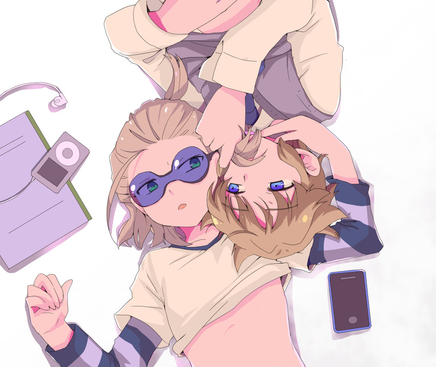 mark kruger and dylan keith (inazuma eleven) drawn by gorugon