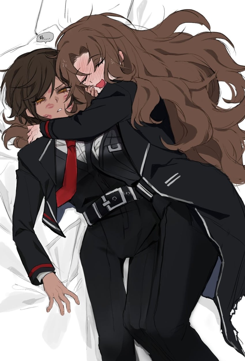 outis and rodion (project moon and 1 more) drawn by yippee