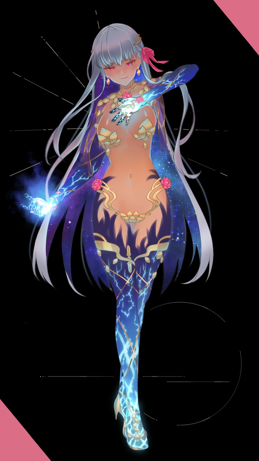 kama (fate and 1 more) drawn by galaxy-imagination3535