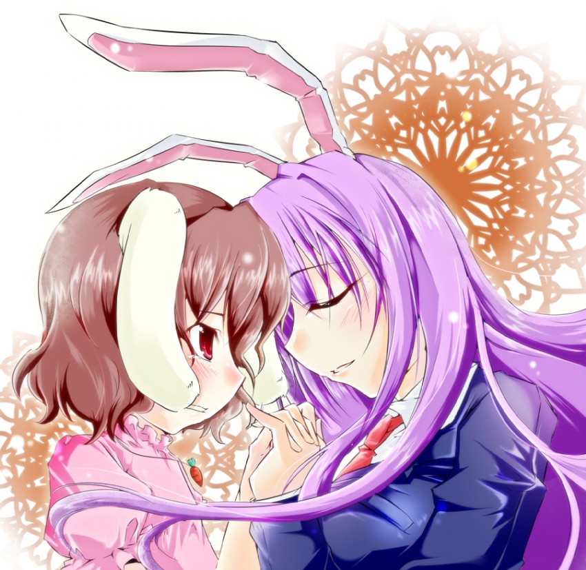 reisen udongein inaba and inaba tewi (touhou) drawn by sesield