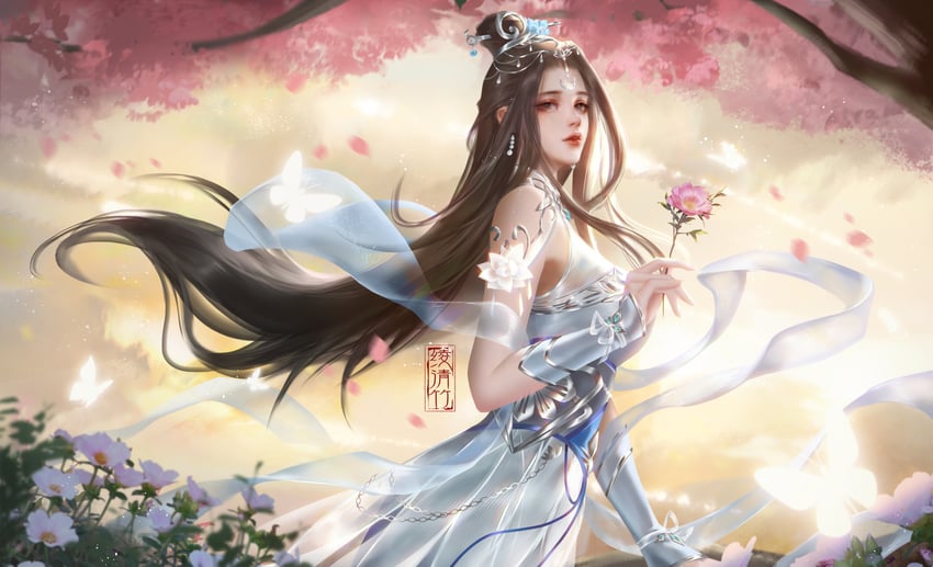 ling qingzhu (wu dong qian kun) drawn by dixin_jumin_li_huahua