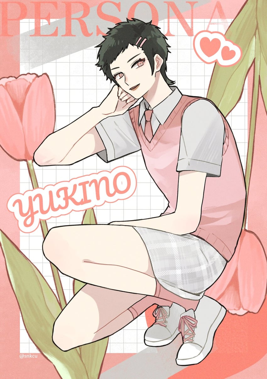 mayuzumi yukino (persona and 1 more) drawn by konbanha06