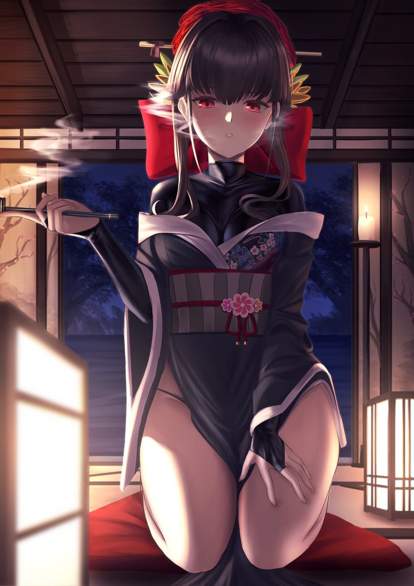 sakura (goddess of victory: nikke) drawn by manjo_(warito)