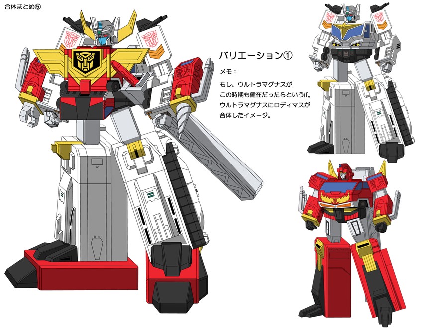 ultra magnus, rodimus, star convoy, and new rodimus (transformers and 1 more) drawn by sanarii