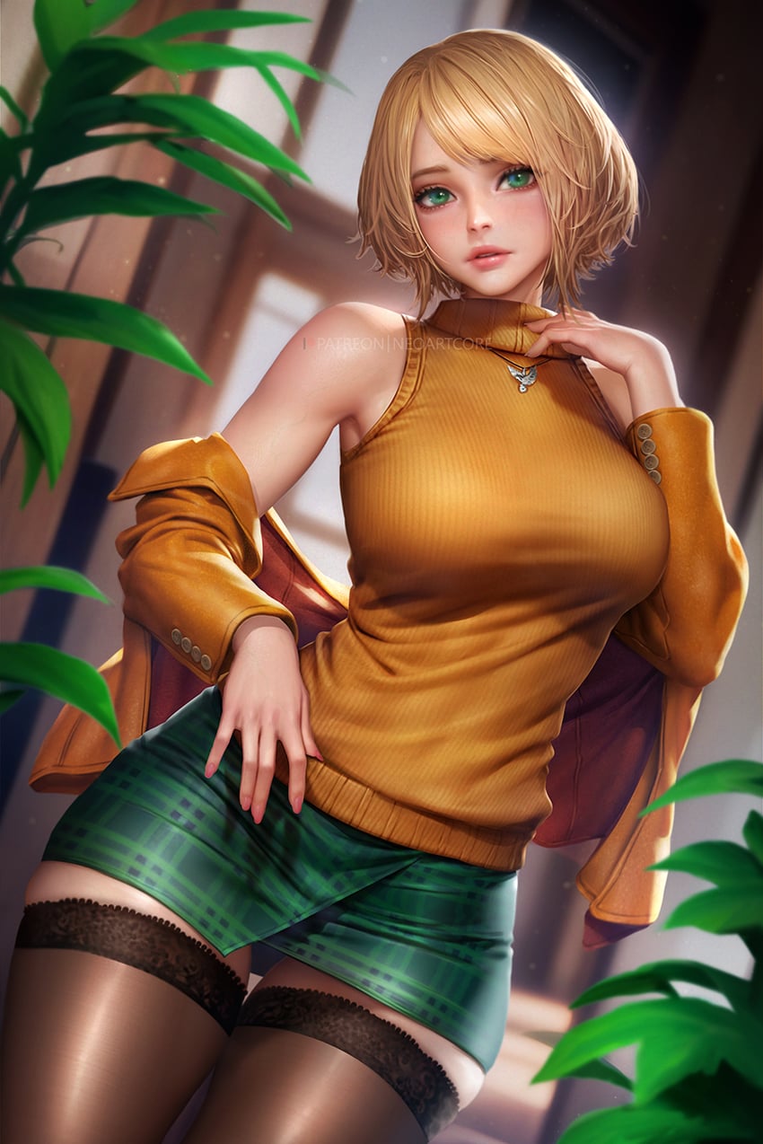 ashley graham (resident evil and 1 more) drawn by neoartcore