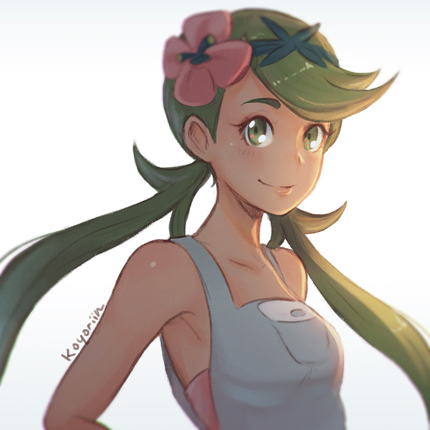 mallow (pokemon and 1 more) drawn by koyorin