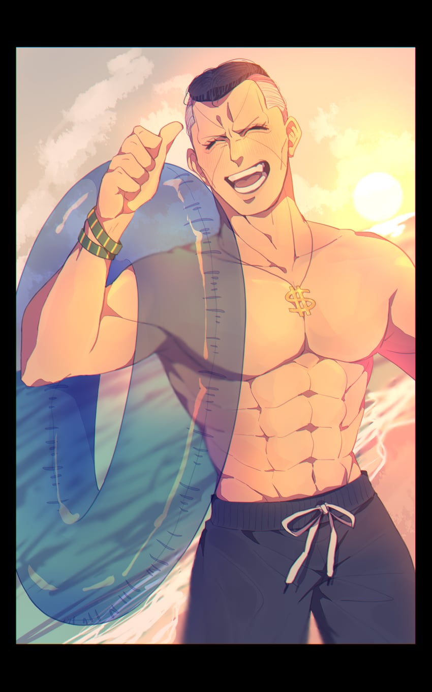 nijimura okuyasu (jojo no kimyou na bouken and 1 more) drawn by siniy