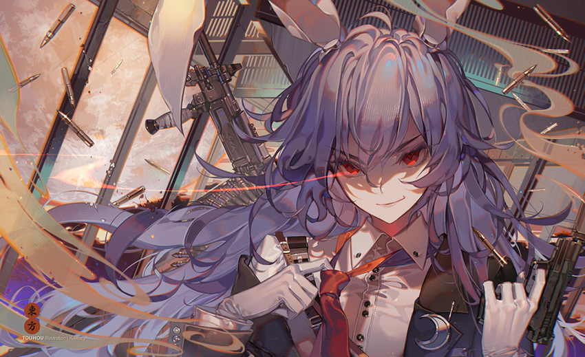 reisen udongein inaba (touhou and 1 more) drawn by kawacy