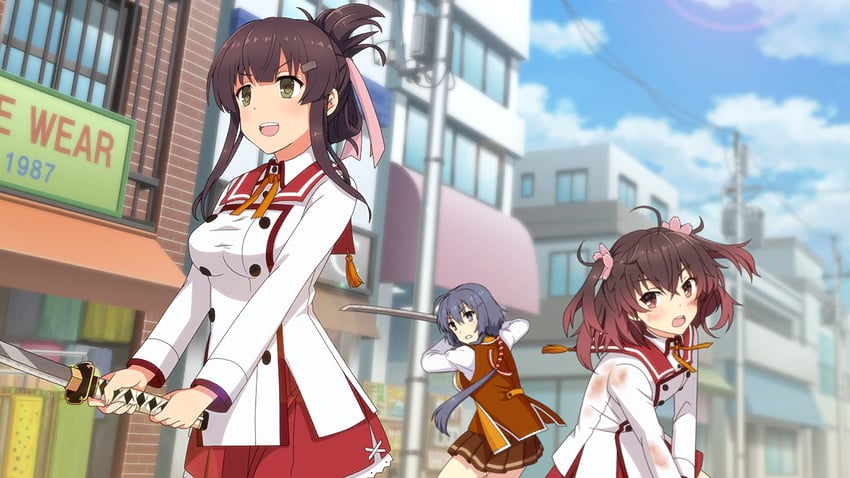 yanase mai, asakura mihono, and setouchi chie (toji no miko and 1 more)