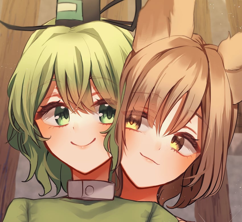 toyosatomimi no miko and soga no tojiko (touhou) drawn by takana_(forsterite)
