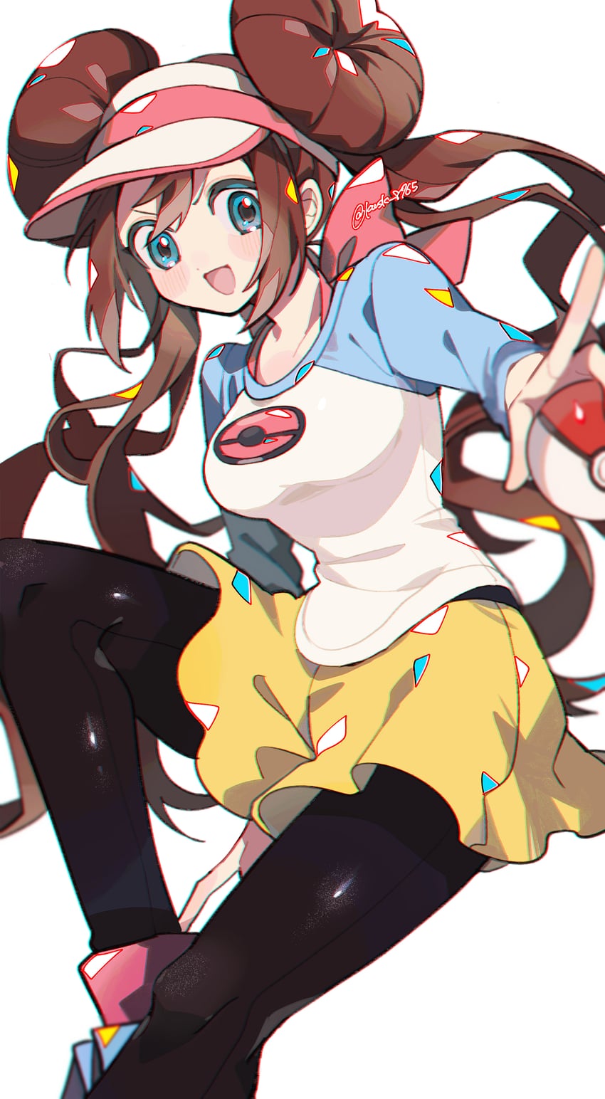 rosa (pokemon and 1 more) drawn by kawasaki_(kwsk_8765)