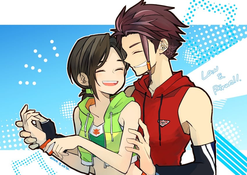 rinwell and law (tales of and 1 more) drawn by takase_toho