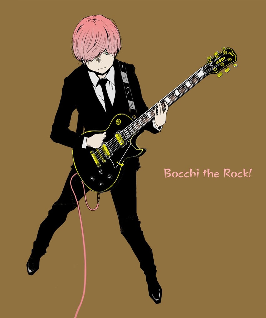 gotoh hitori (bocchi the rock!) drawn by tamaoki_benkyou