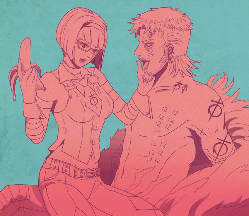 kriem and jake martinez (tiger & bunny) drawn by tori_hiko