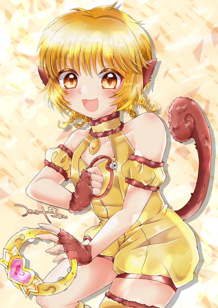 fong pudding and mew pudding (tokyo mew mew) drawn by tsukishiro_yayoi_(yumeir0)