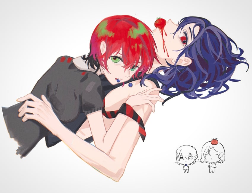 amate yuzuriha and shuji ito (gundam and 1 more) drawn by wohaolana