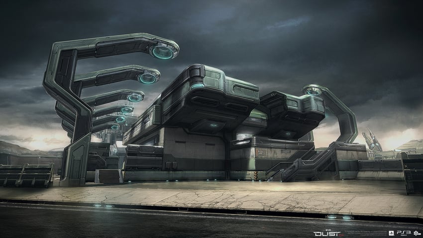eve online and 1 more drawn by galan_pang