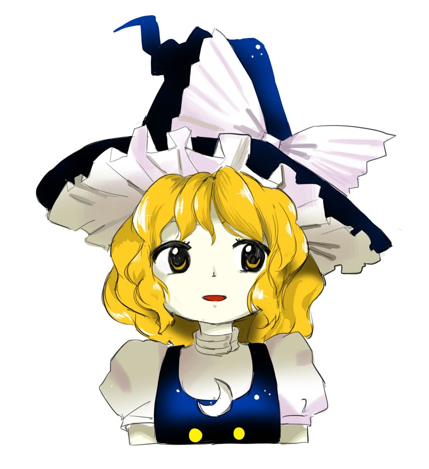 kirisame marisa (touhou and 1 more) drawn by jill_07km