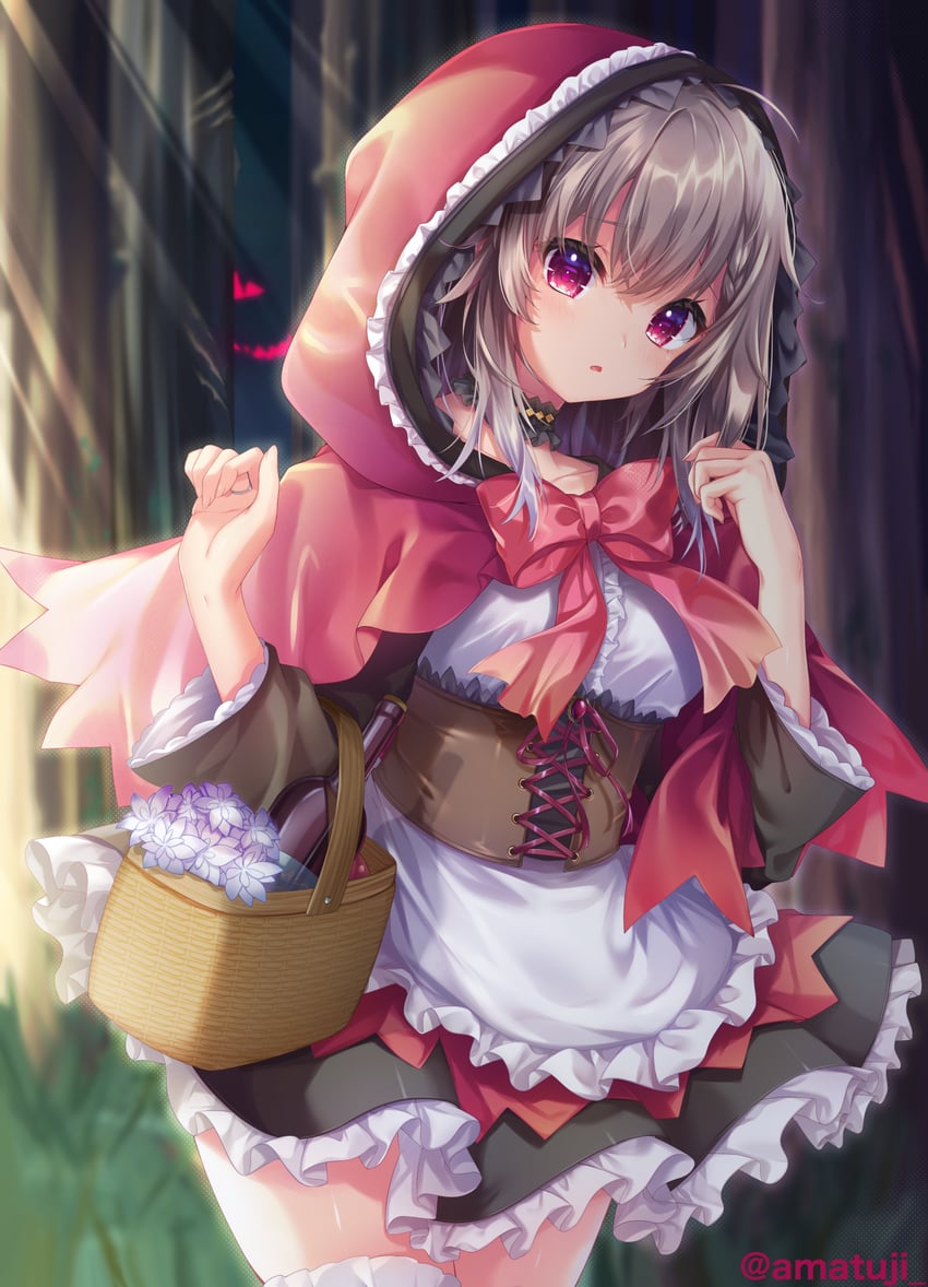 little red riding hood (little red riding hood) drawn by amatsuji