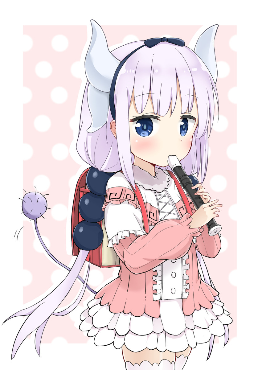 kanna kamui (kobayashi-san chi no maidragon) drawn by racchi.