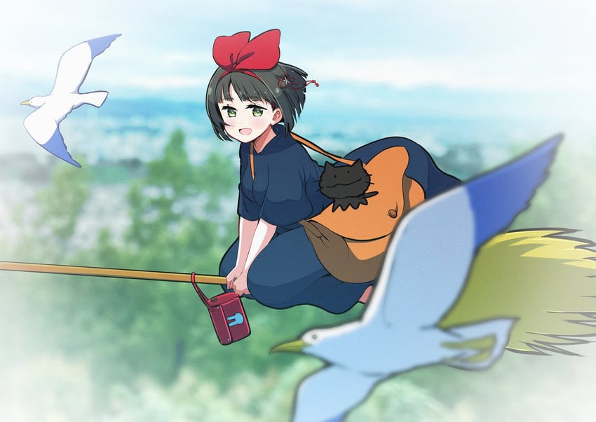 momose ginko and kiki (love live! and 2 more) drawn by repunit