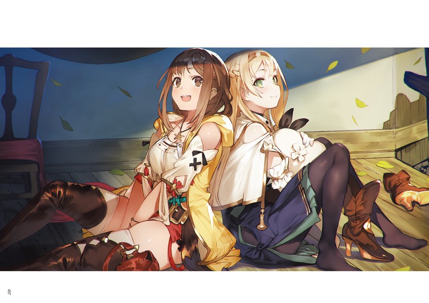 reisalin stout and klaudia valentz (atelier and 2 more) drawn by toridamono