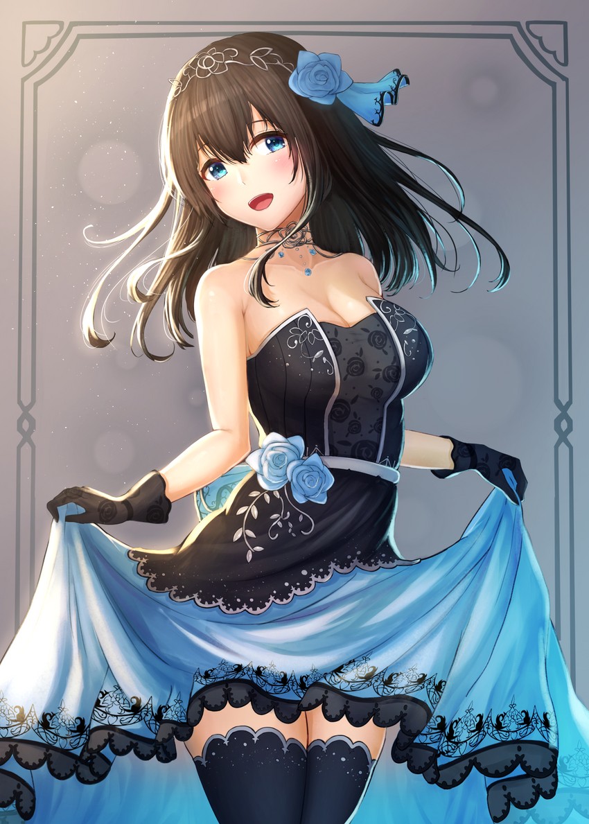 sagisawa fumika (idolmaster and 2 more) drawn by aiban