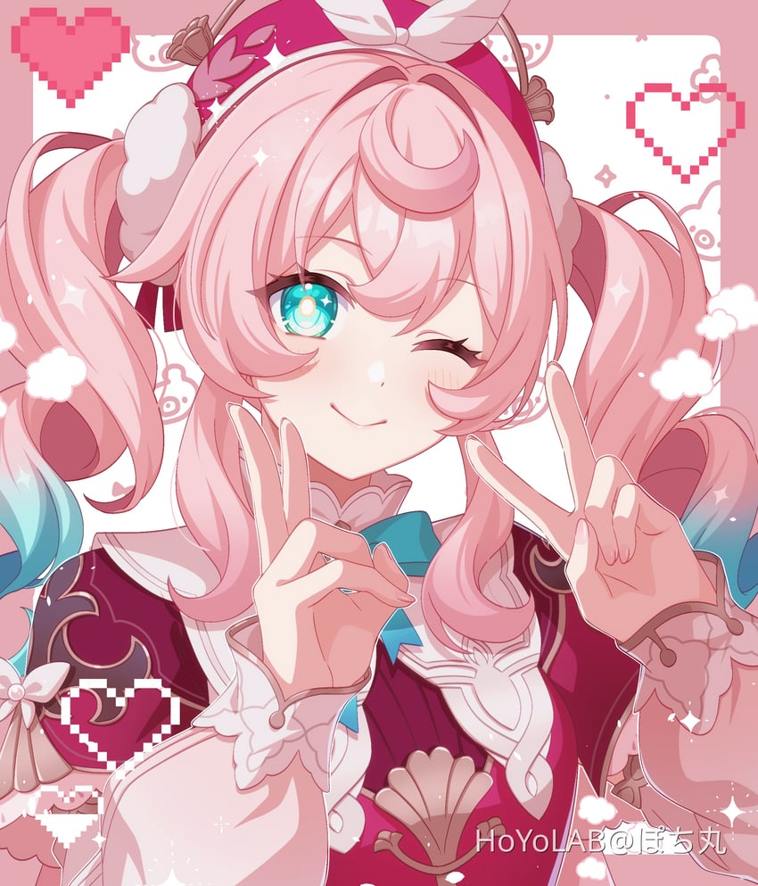 hyacine (honkai and 1 more) drawn by pochimaru_(marumaru_wanwan)