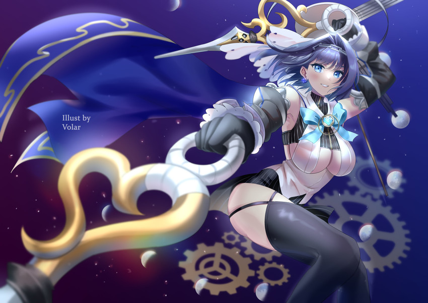 ouro kronii (hololive and 1 more) drawn by volar_uwu