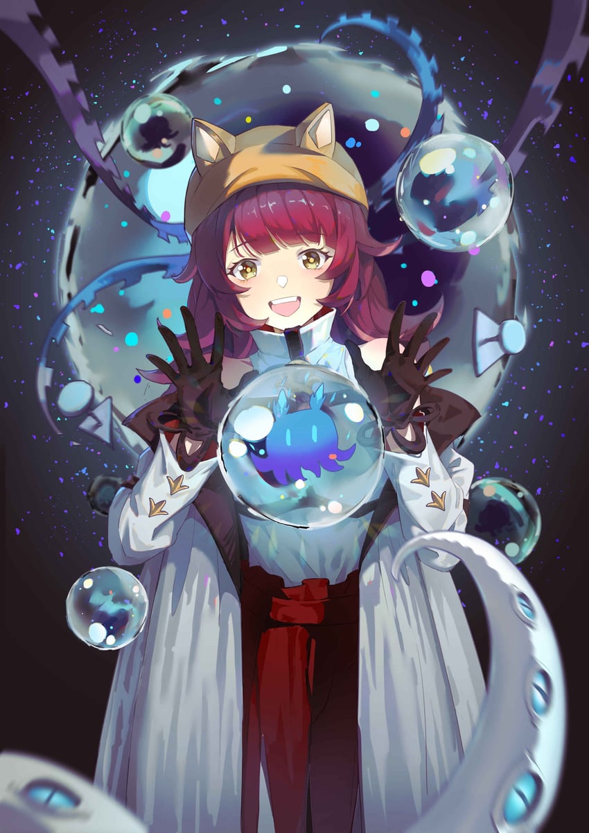 deepcolor and tentacle (arknights) drawn by shishuishuiya