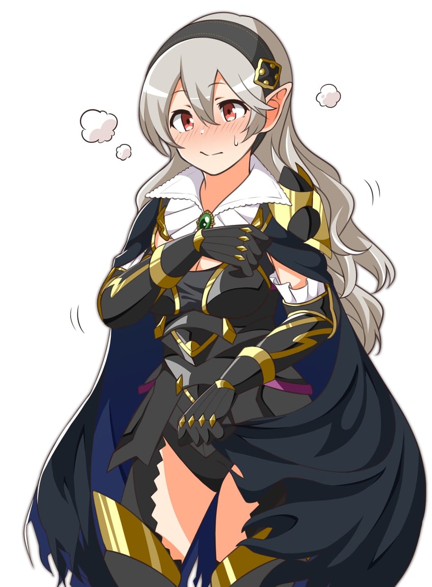 female corrin (fire emblem and 2 more) drawn by ikonaska
