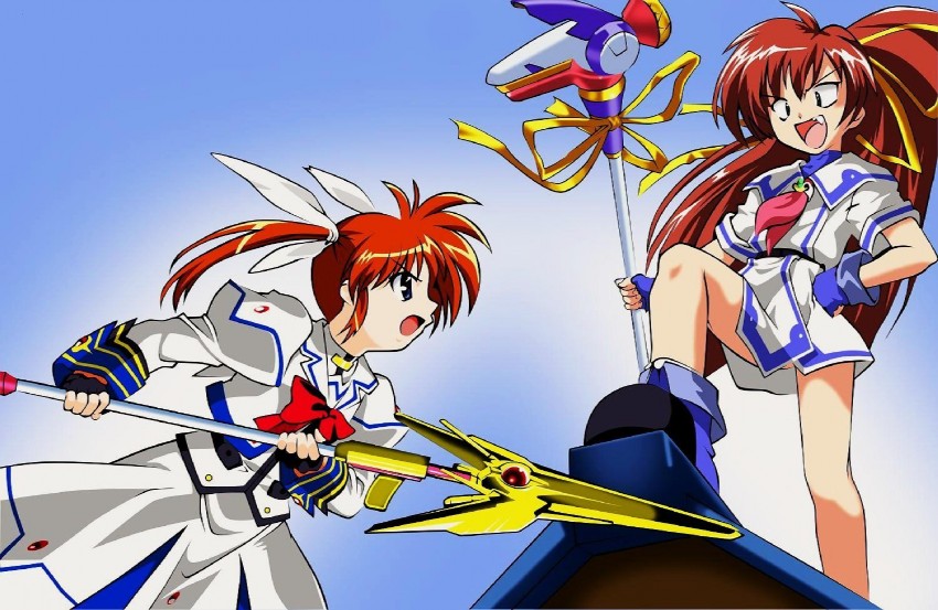 takamachi nanoha and nanoca flanka (lyrical nanoha and 3 more)