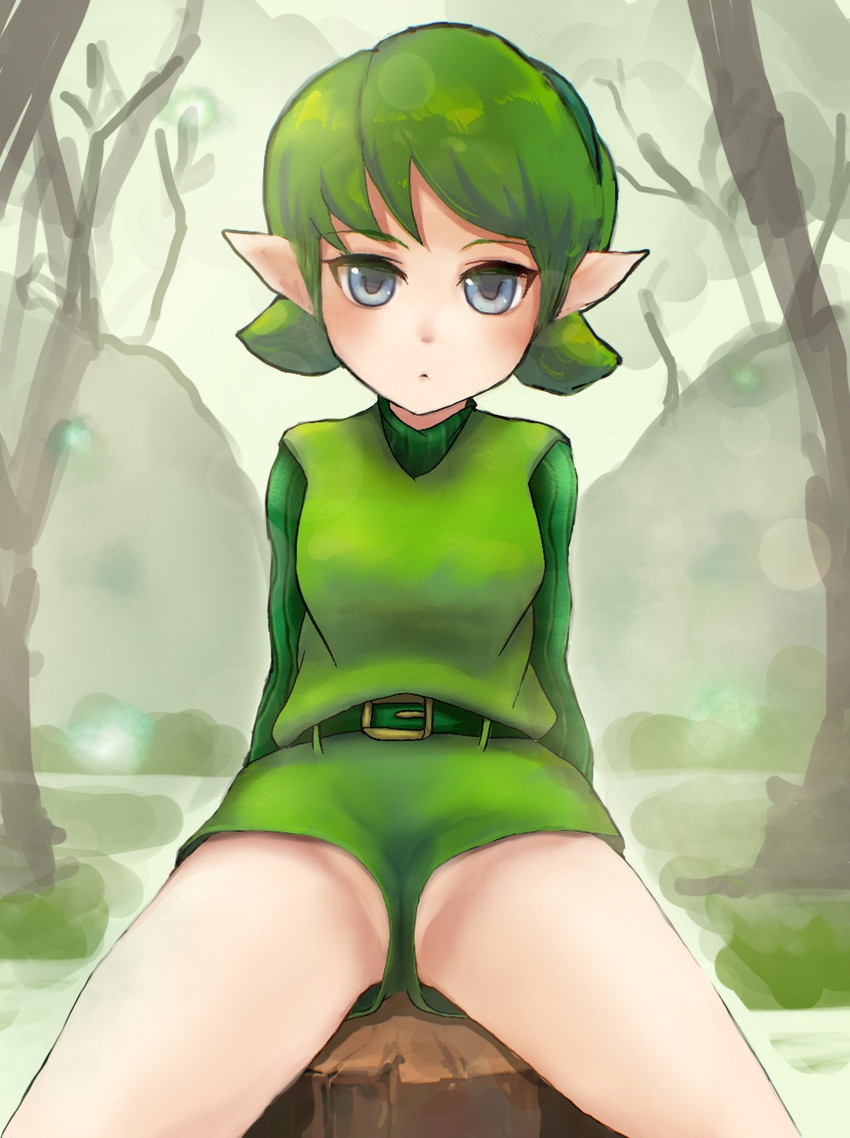 saria (the legend of zelda and 1 more) drawn by pasheri
