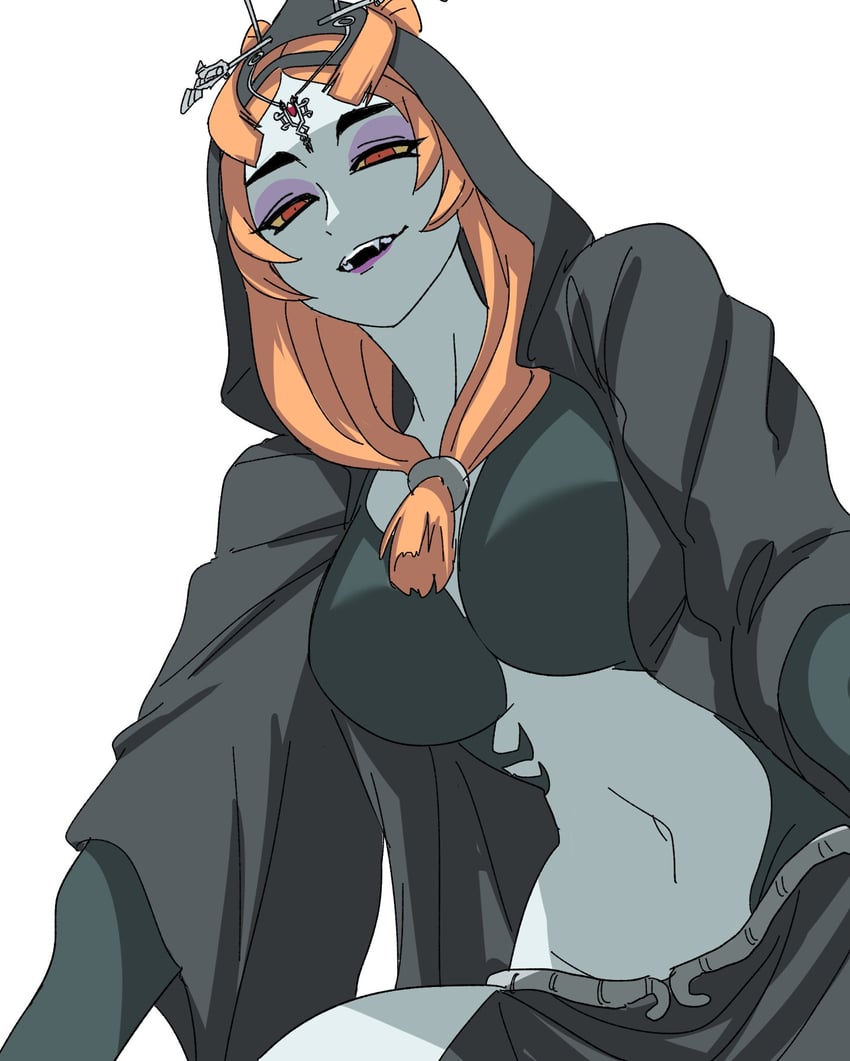 midna (the legend of zelda and 1 more) drawn by nasu_(ilo_a5)