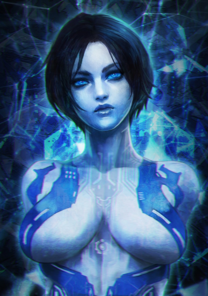 cortana (halo and 1 more) drawn by monori_rogue