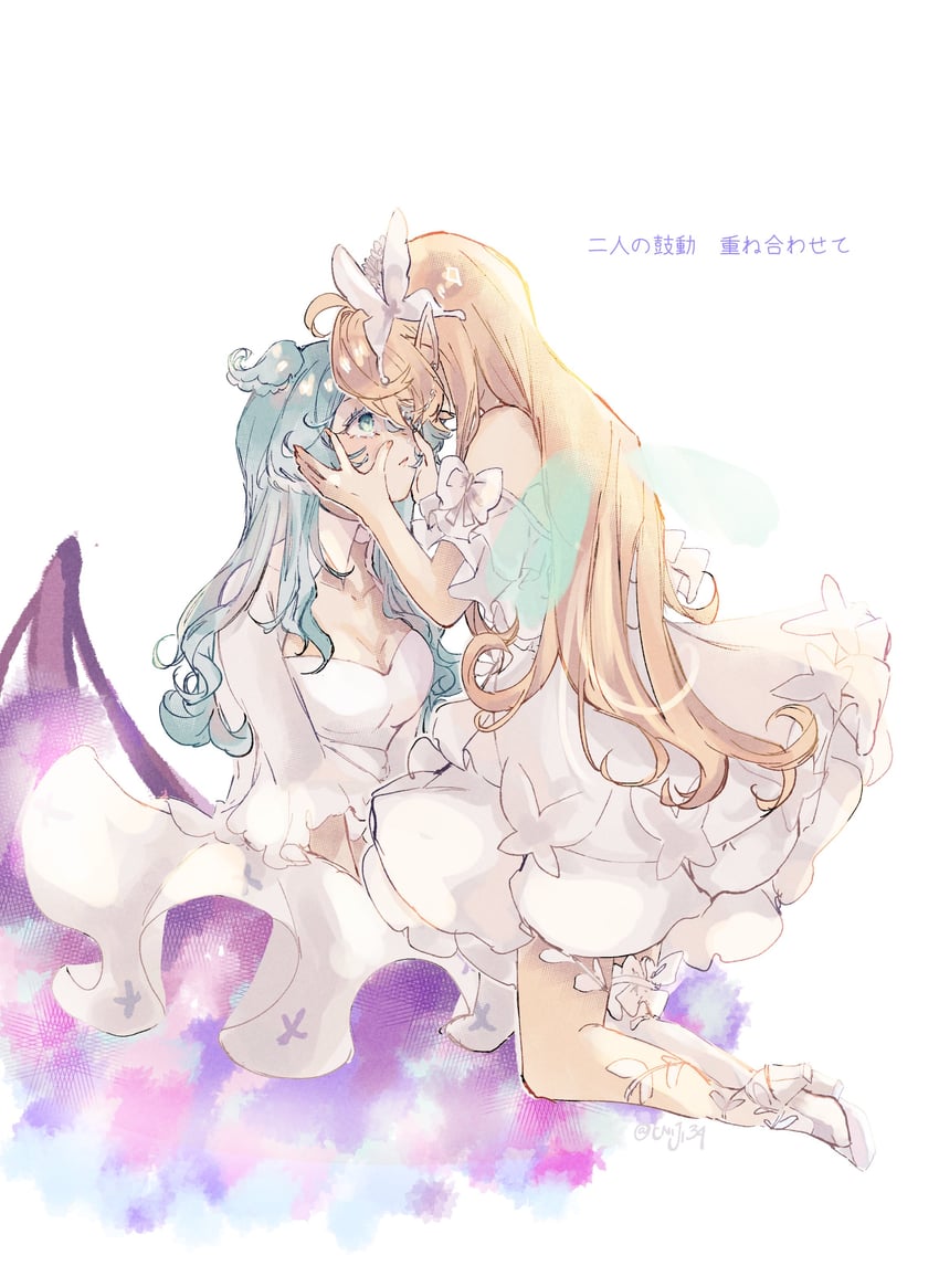 elira pendora and pomu rainpuff (nijisanji and 1 more) drawn by e_n_(eniji34)