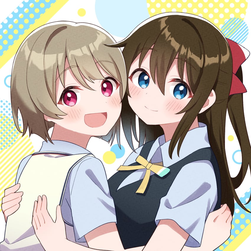 osaka shizuku and nakasu kasumi (love live! and 1 more) drawn by yatogame765