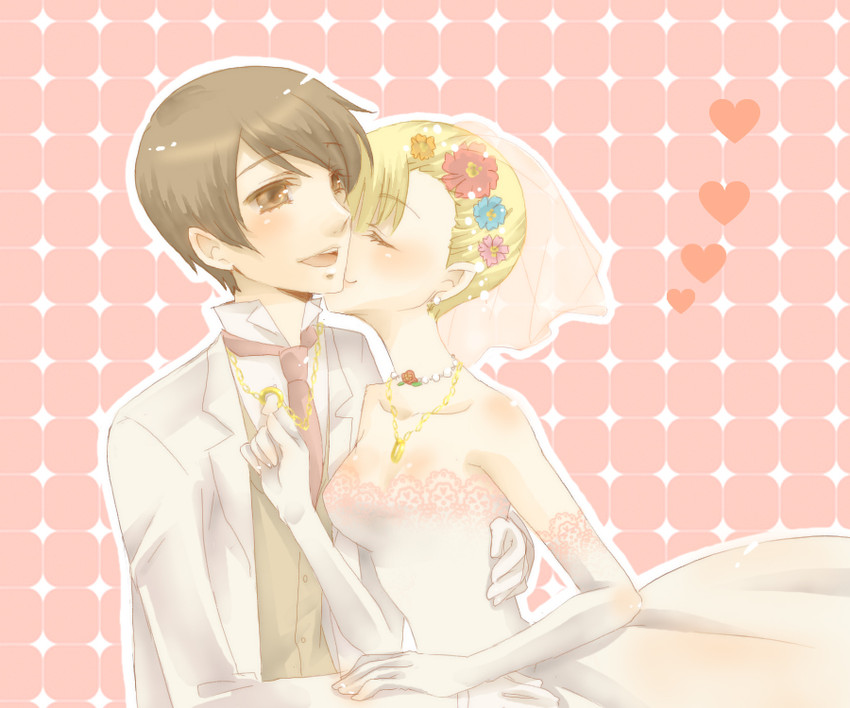 louise halevy and saji crossroad (gundam and 1 more) drawn by sb_ryo0528