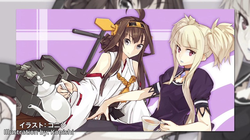 kongou (kantai collection and 1 more) drawn by konishi_(koconatu)