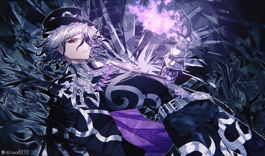 edmond dantes and the count of monte cristo (fate and 1 more) drawn by reluvy
