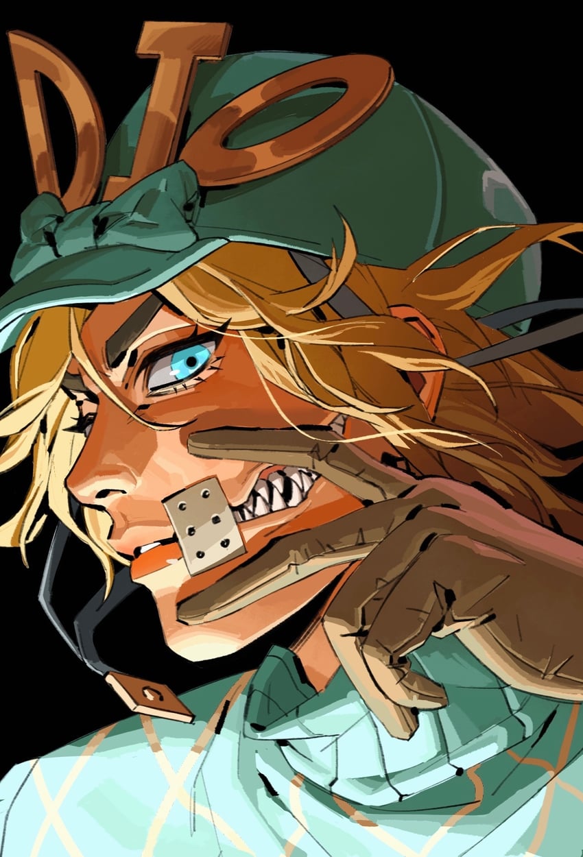 diego brando and scary monsters (jojo no kimyou na bouken and 1 more) drawn by haddockkkk