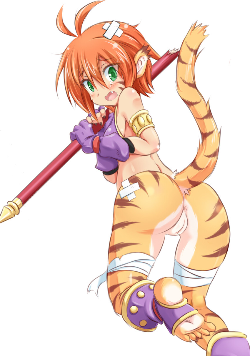 katt (breath of fire and 1 more) drawn by momomo_udameda
